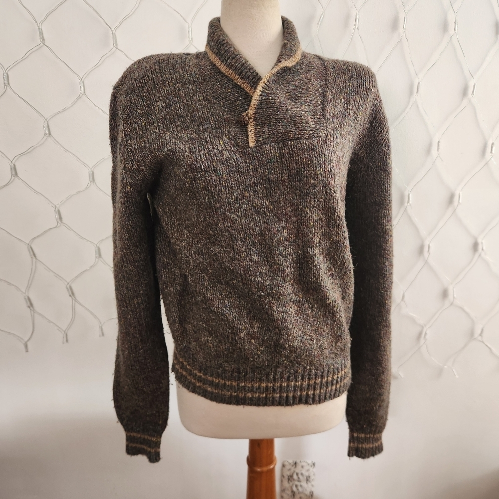 Vintage Evan Picone Pullover Sweater • British Hong Kong • Fits Medium Best